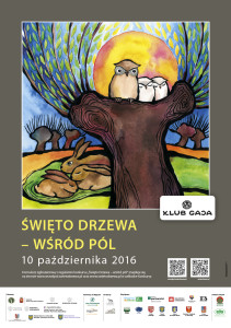 Plakat "Święto Drzewa - wśród pól"